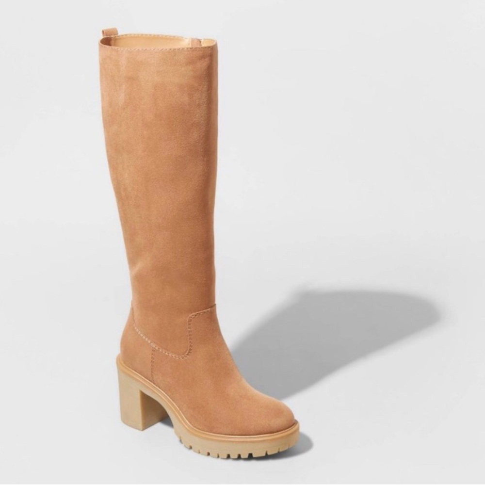 women Carrigan tall boots- cognac